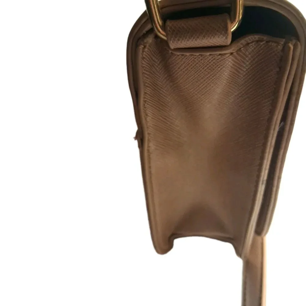 Danielle Nicole Penelope Structured Crossbody Mauve Pink Faux Leather Handle - Picture 11 of 15